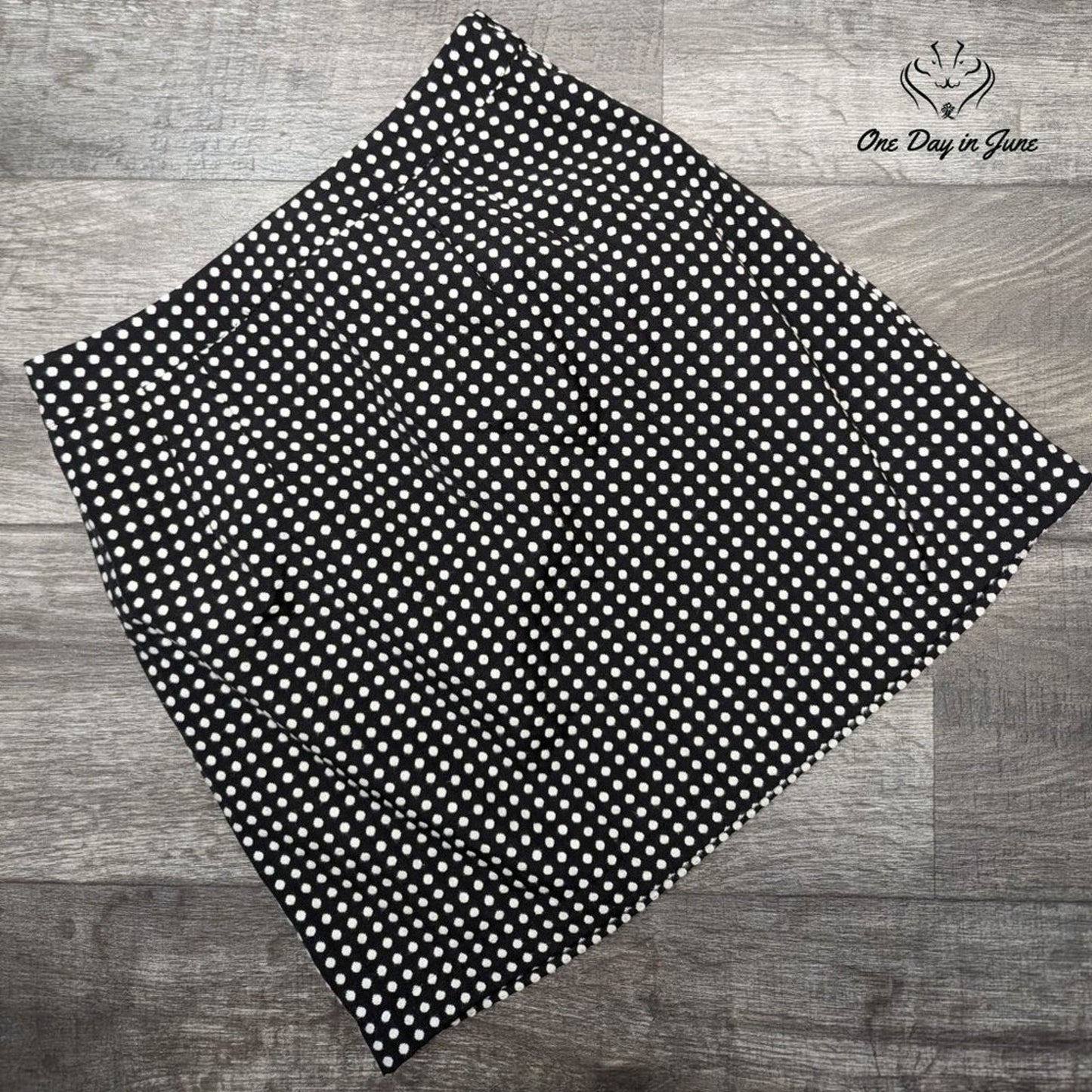 The Limited Polka Dot Lined Mini Skirt Size 2