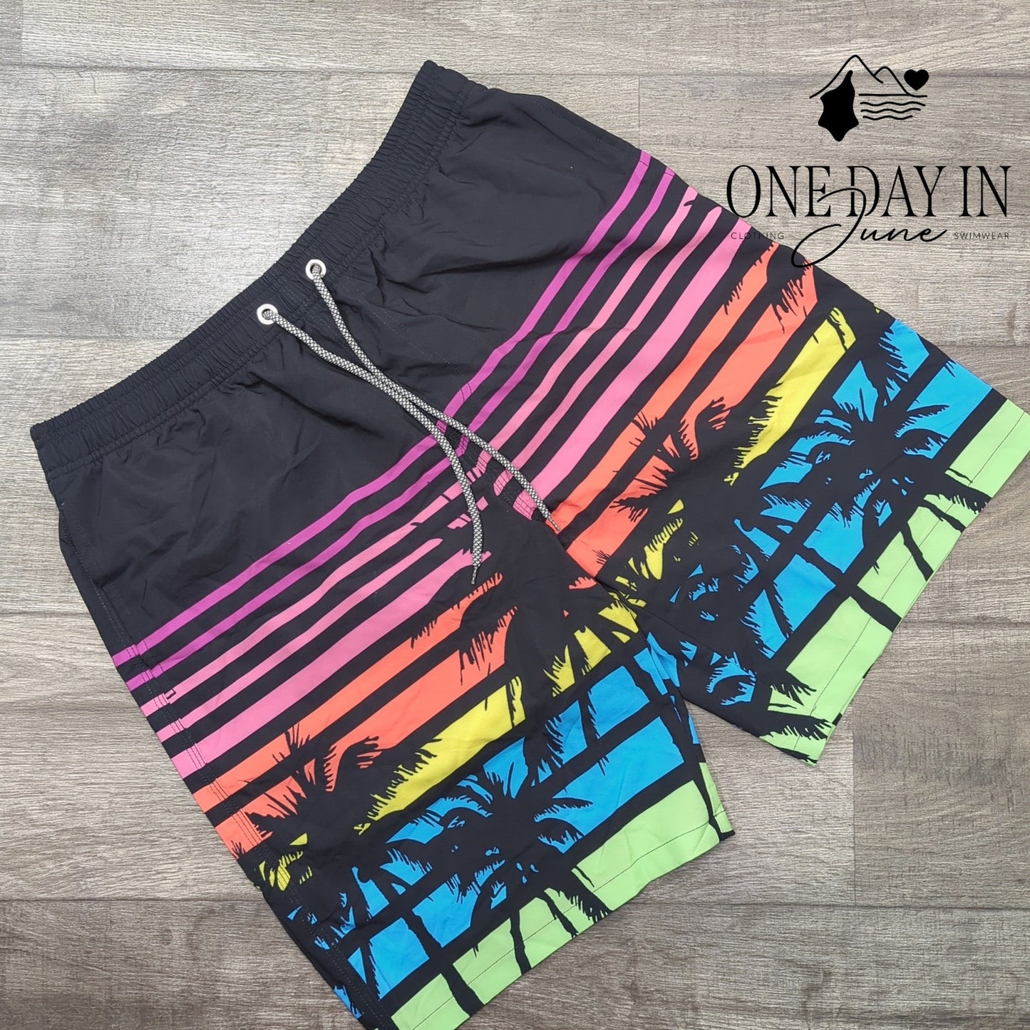 Adisputent Tropical Boardshorts Size L
