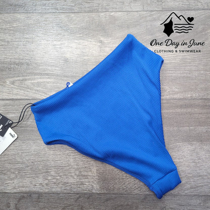 Puma Ribbed High Cut Bikini Bottom Size XS