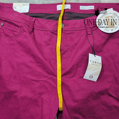 Curve Appeal Minimalist Jegging Jeans Size 16