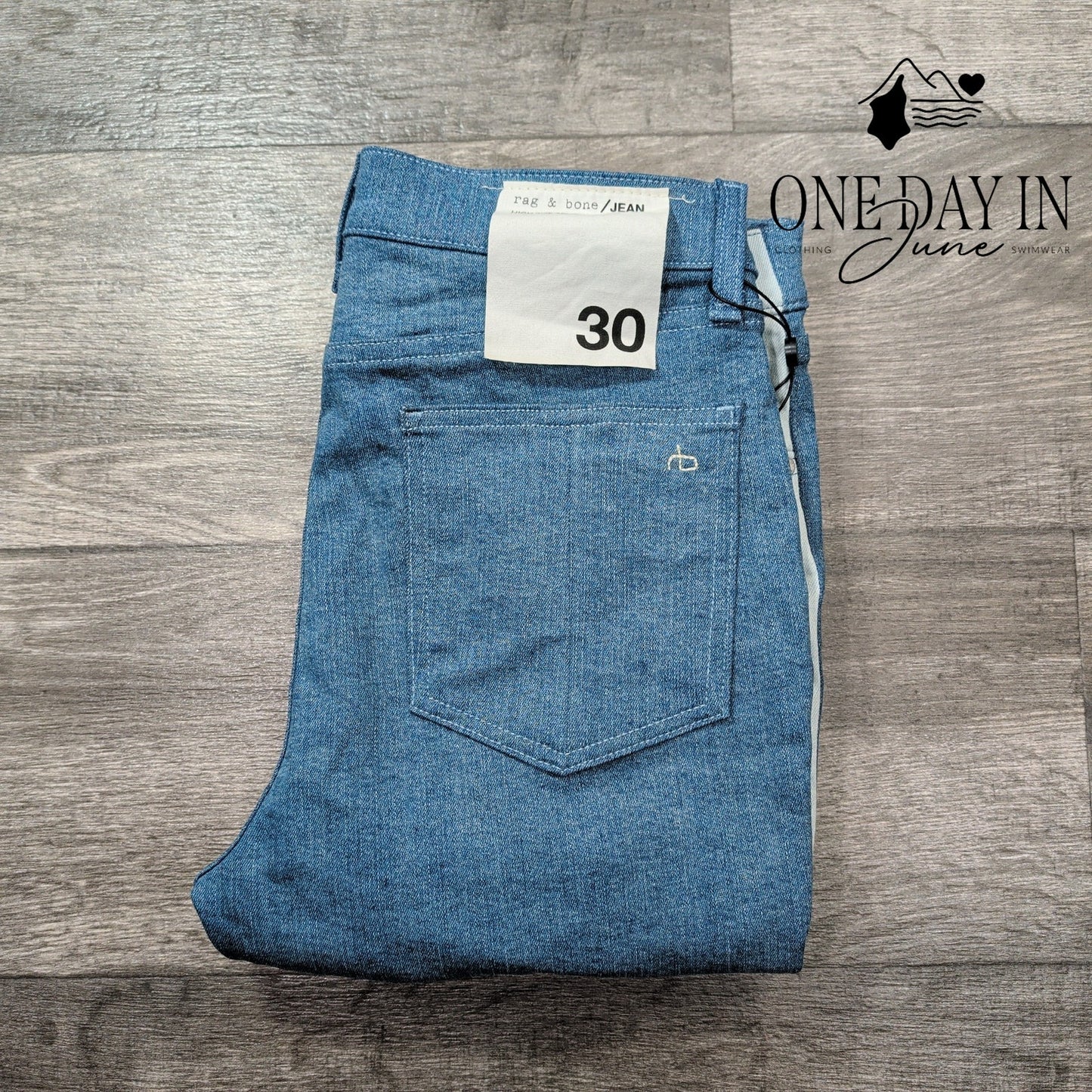 Rag & Bone High Rise Skinny Jeans Size 10 (30)