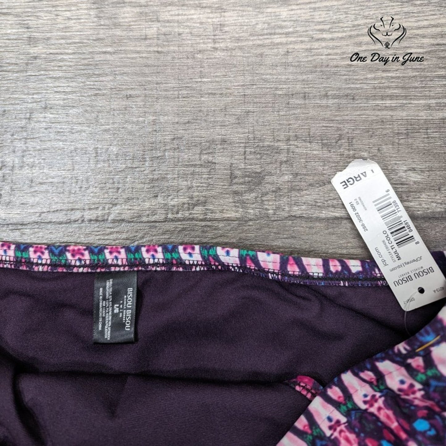 Bisou Bisou Bikini Bottom Size L