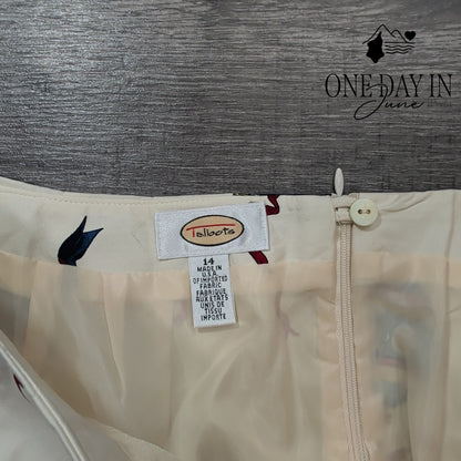 Talbots Hot Air Balloon Skirt Size 14