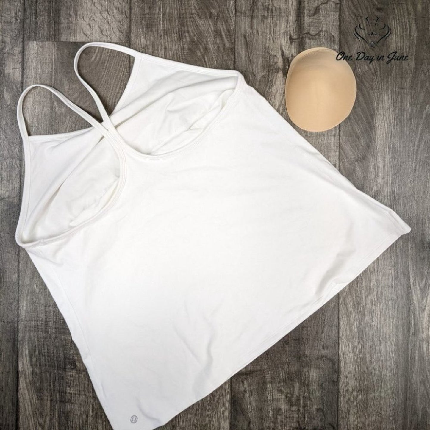 Core 10 Slim-Fit Built-in Light-Support Racerback Yoga Top Size 3X Plus