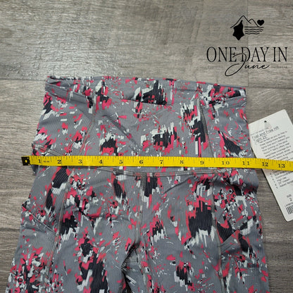 Lululemon Fast and Free HR Tight 25" Floral Flux Multi Nulux NWT Size 2