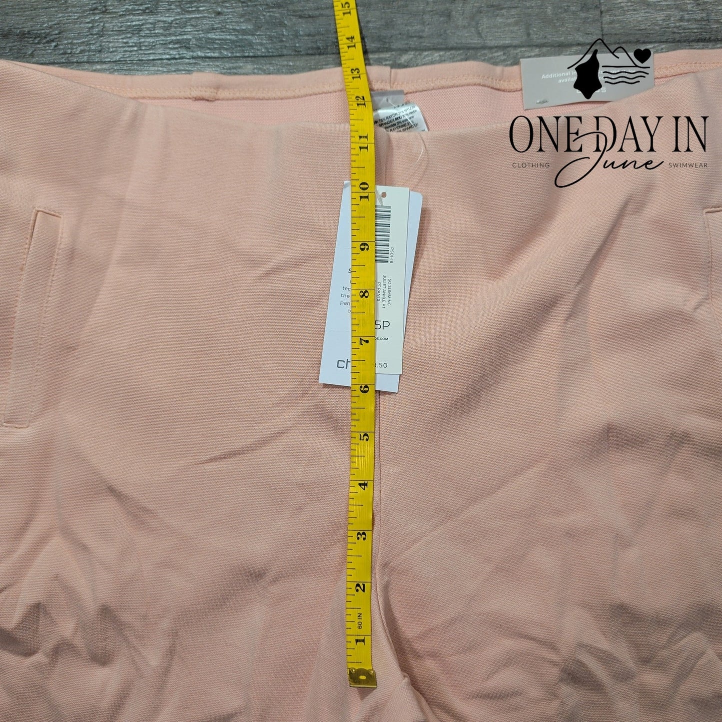 Chico's So Slimming Juliet Slim Leg Paris Pink Petite NWT Size Chico's 3.5P (18P