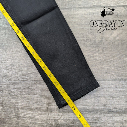 Old Navy High Rise Wow Super Skinny Jeans Black Wash Stretch NWT Size 4