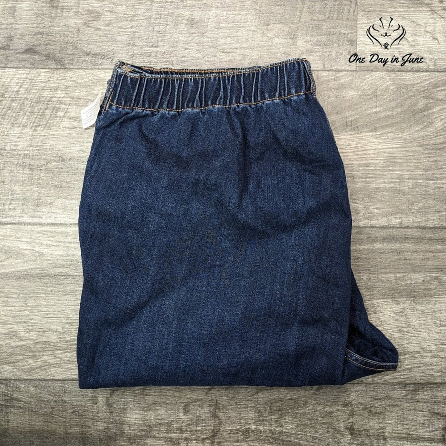 St. John's Bay Plus Size Easy Fit Straight Adaptive Jeans Size 22W