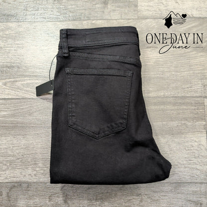 Rag & Bone Tina High Rise Skinny Jeans Black Full Length NWT Size 6 (28)