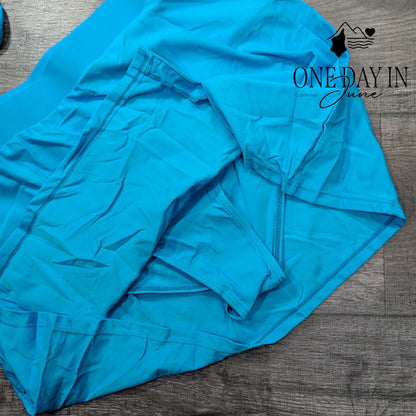 Zaful Skirted Crop Bikini Swimsuit Size L
