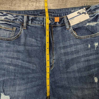 Arizona Jean Co. Juniors Hi Rise Skinny Jeans Size 21