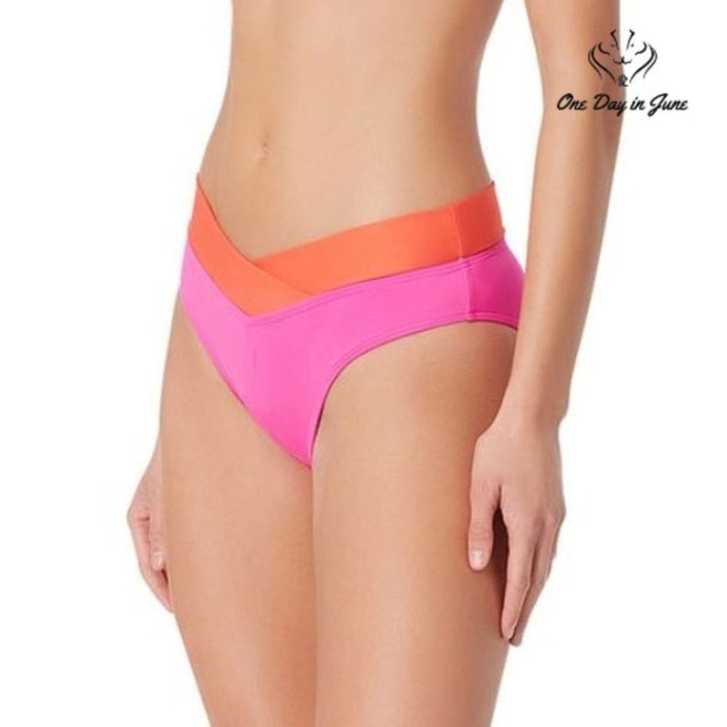 Sugar Beach High Waist Bikini Bottom Size S