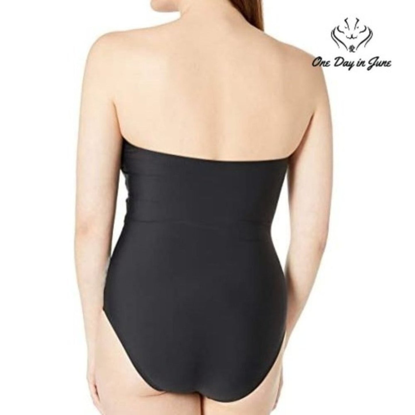 Athena Strapless Bandeau One Piece Swimsuit Size 6