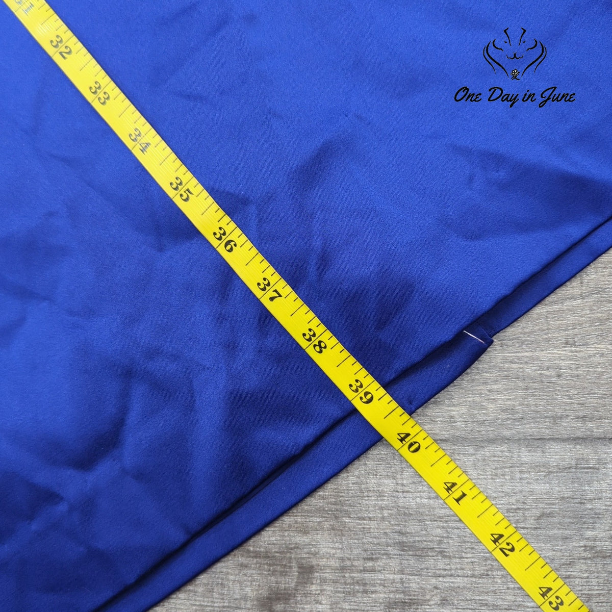 Talbots Satin Maxi Skirt Cobalt Royal Blue Long Formal NWT Size 10