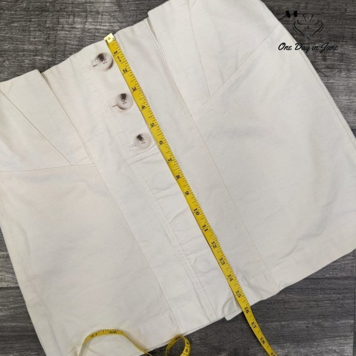 Altar'd State 3 Button Mini Skirt Size S