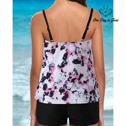 Century Star Boy Shorts Tankini Swimsuit Size XXL