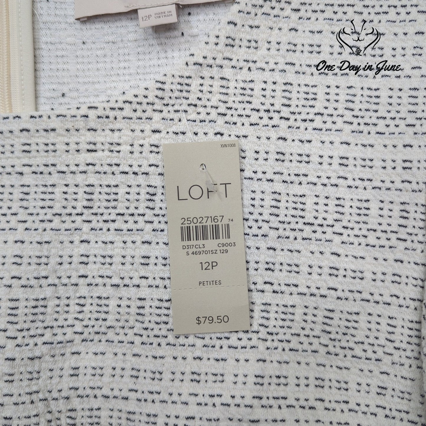 Loft Petite Cap Sleeve Mini Dress Size 12P