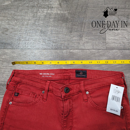 AG Adriano Goldschmied The Legging Ankle Super Skinny Jeans NWT $215 Size 4 (27)