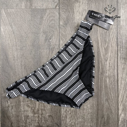 a.n.a Stripe Bikini Bottom Size S