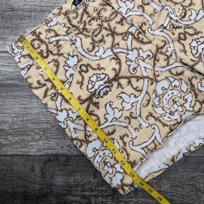 AC-3998 Flat Front Shorts Size 12