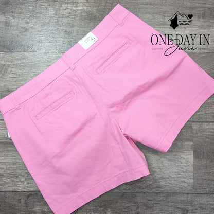 Crown & Ivy Flat Front Shorts Size 14