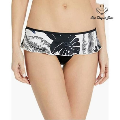 Seafolly Women's Skirted Hipster Bikini Bottom Swimsuit Size 2