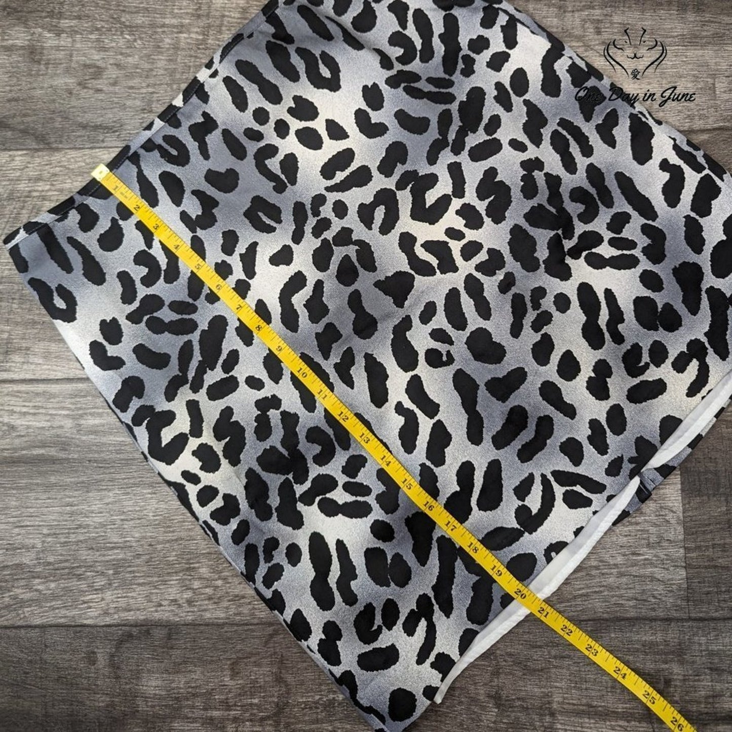 Cato Animal Print Lined Skirt Size 12