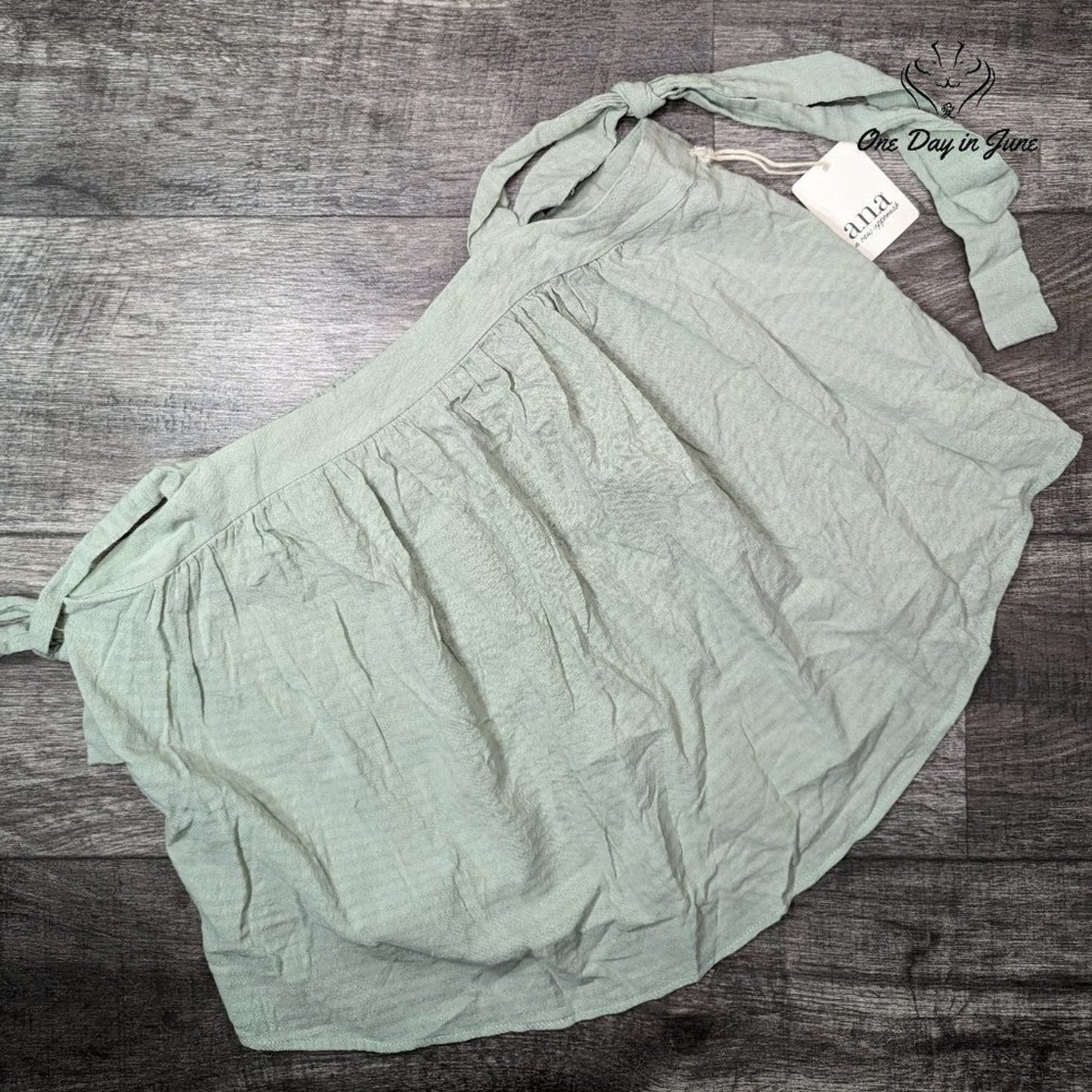 A.n.a Tie Shoulder Tank Top Size L