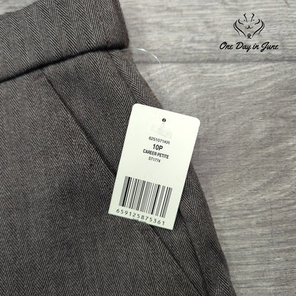 Kim Rogers Petite Pull On Straight Leg Pants Size 10P