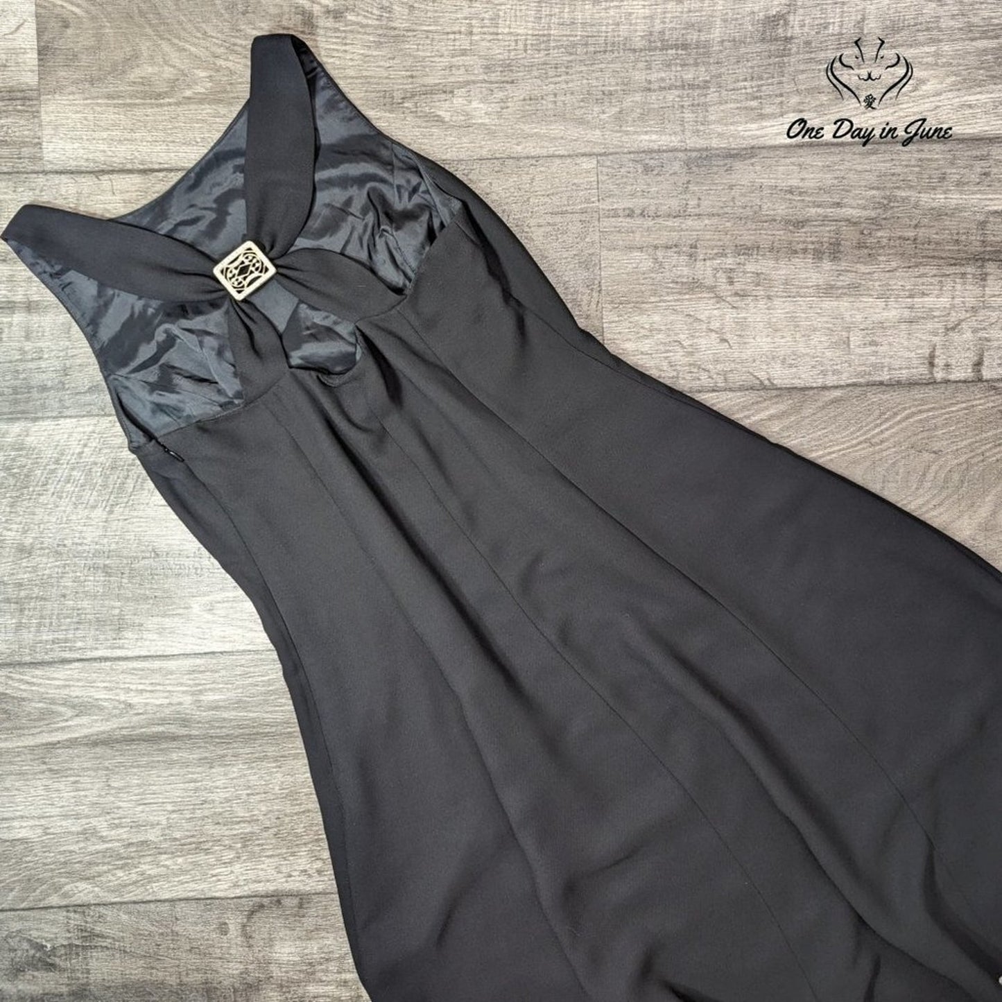 Talbots Sleeveless Little Black Dress Size 6
