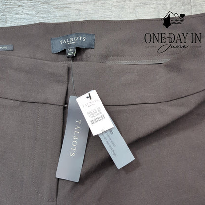 Talbots Petite Signature Straight Leg Pants Size 14P