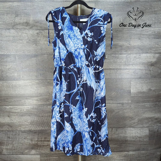 Liz Claiborne Short Sleeve V Neck Dress Size S