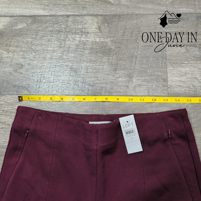 Loft High Waist Slim Fit Pants Size M