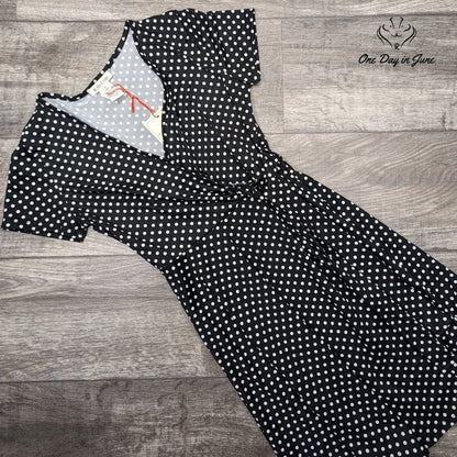 Rolla Coster Polka Dot Short Sleeve Mini Dress Size S