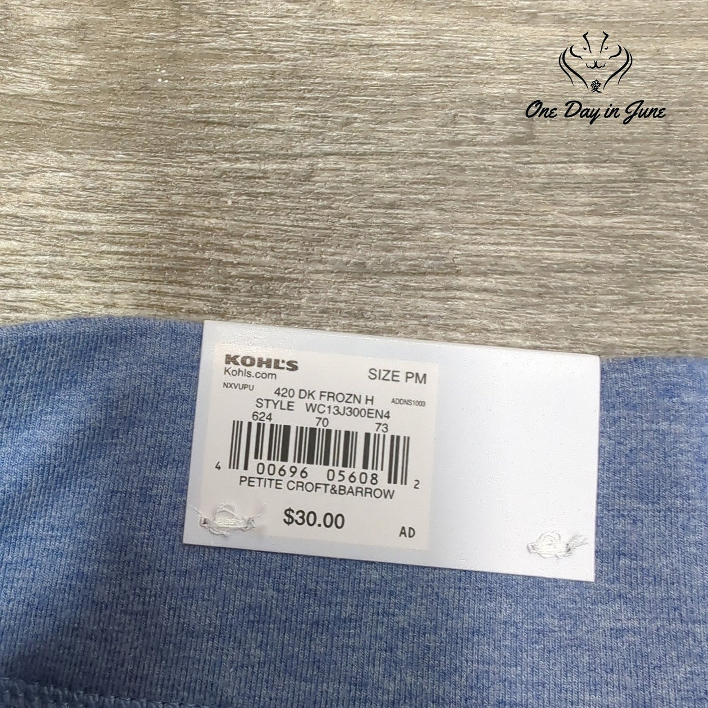 Croft & Barrow Petite Mid Rise Straight Easy Knot Pants Size PM