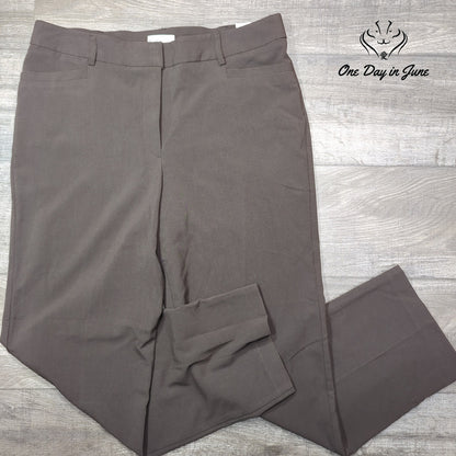 Kim Rogers Career Straight Leg Pants Size 16
