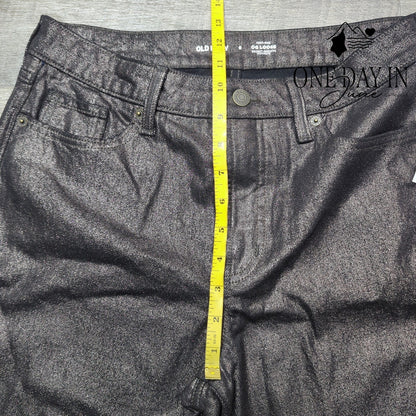 Old Navy OG Loose Sparkle Jeans Size 6