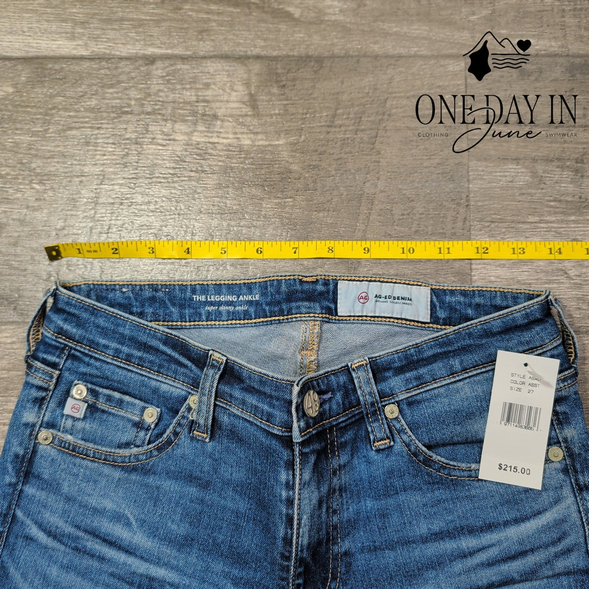 AG Adriano Goldschmied The Legging Ankle Super Skinny Jeans NWT Size 4 (27)