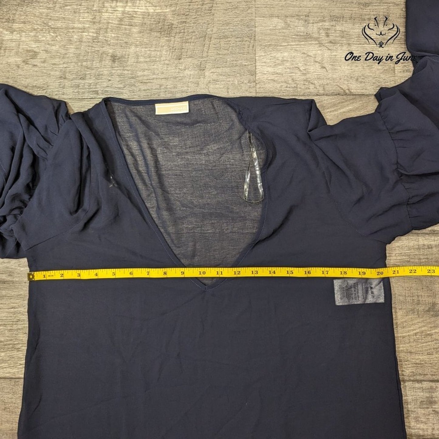 Michael Kors Long Sleeve Sheer Cover Up Size XS