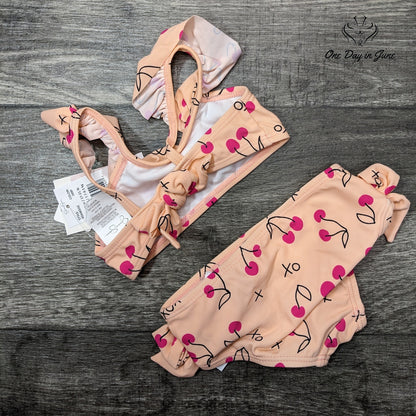 Jessica Simpson Little Girls Bikini Swimsuit Size 6-9 Mths