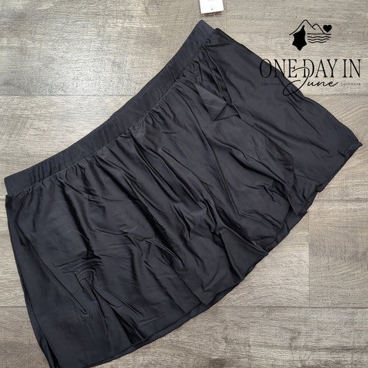 New Directions Plus Size Skirted Bikini Bottom Size 3X