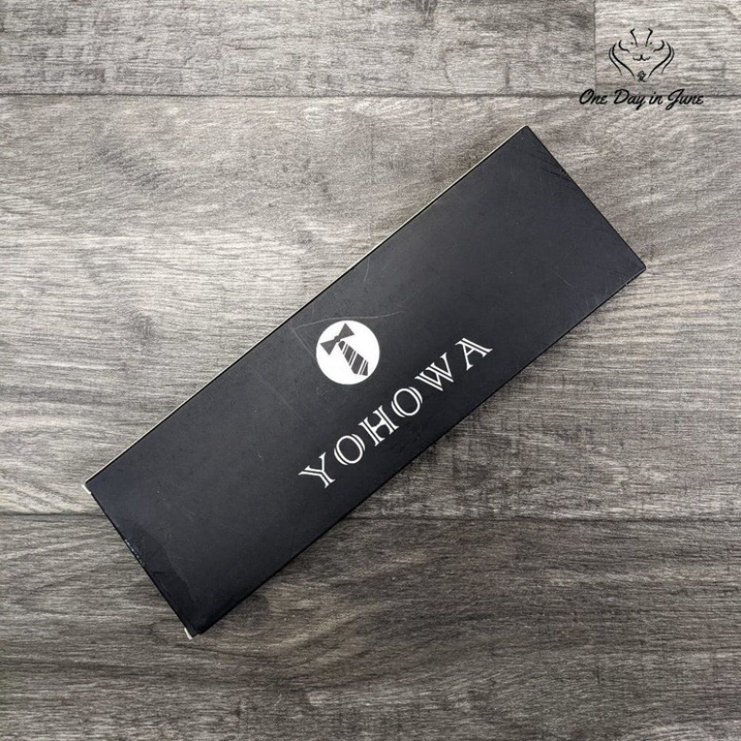 Yohowa Bow Tie, Pocket Square, Cuff Link Set Size OS
