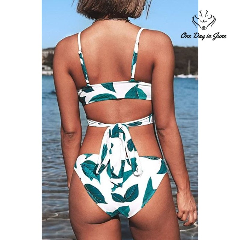 Cupshe Low Rise Crisscoss Bikini Swimsuit Size S