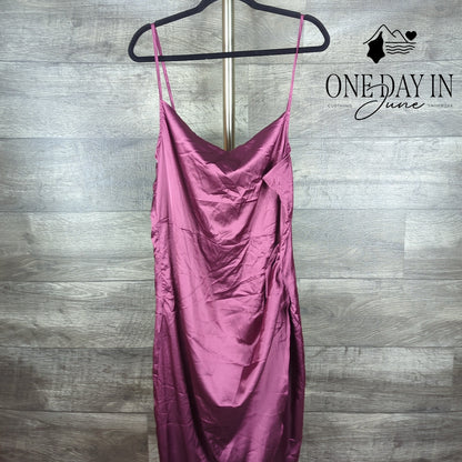 Zomva Straight Neck Plus Size Slip Dress Size XL