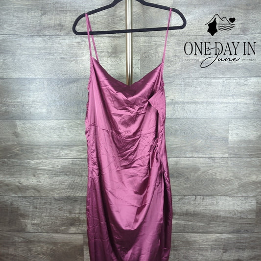 Zomva Straight Neck Plus Size Slip Dress Size XL