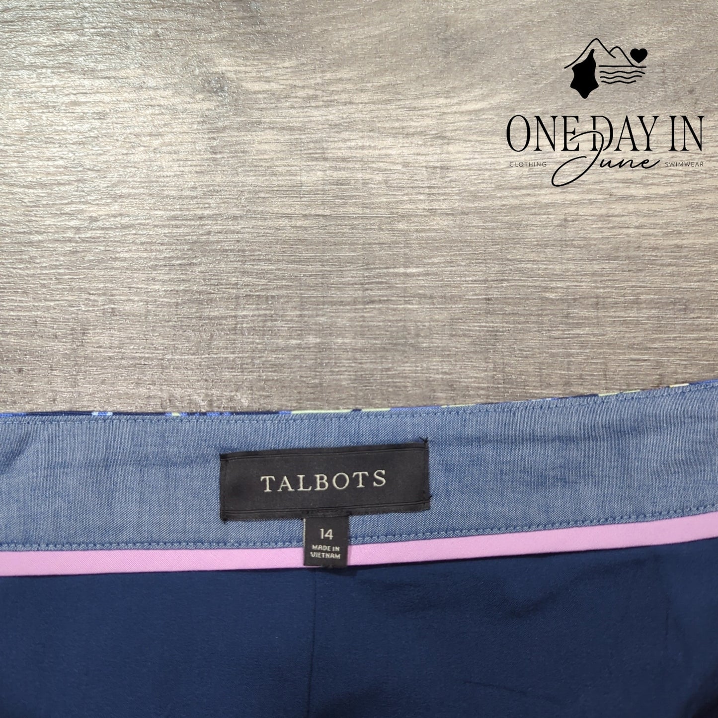 Talbots Floral Skirt Size 14