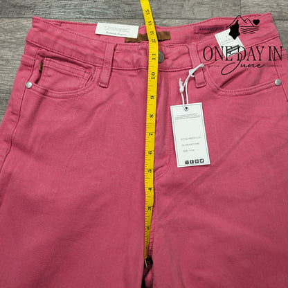 Judy Blue Juniors High Waist Straight Leg Jeans Size 11 (30)
