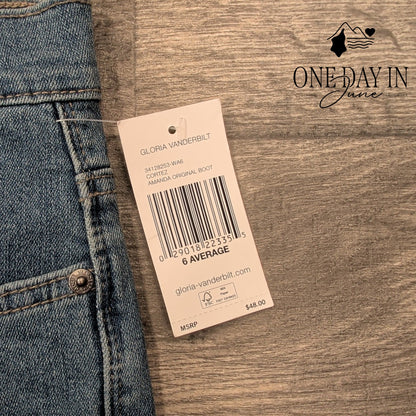 Gloria Vanderbilt Amanda Bootcut Jeans Size 6