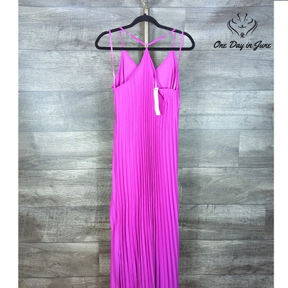 She + Sky Spaghetti Strap V Neck Maxi Dress Size S