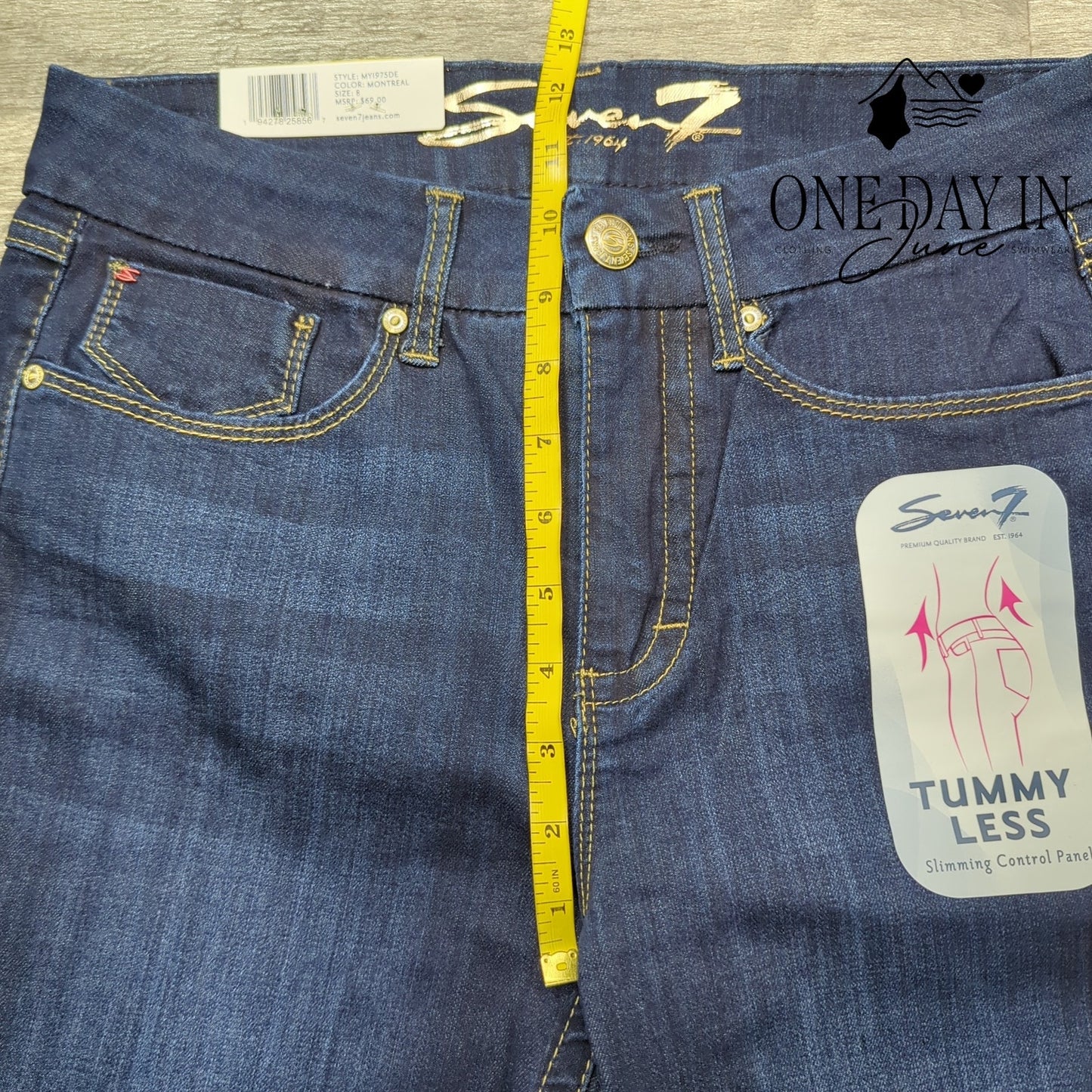 Seven7 Tummy Less Skinny Jeans Size 8